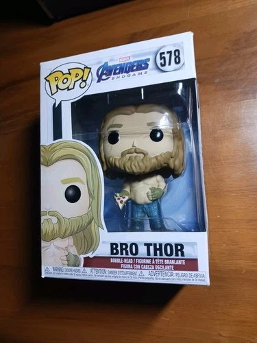 NEW Funko Pop! MARVEL : BRO THOR w/ Pizza Slice #578 Avengers Endgame