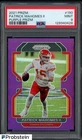 2021 Panini Purple Prizm #190 Patrick Mahomes II Chiefs 64/125 PSA 9 MINT