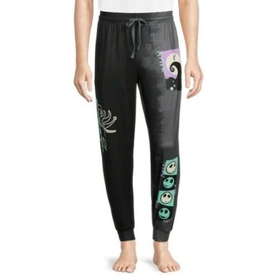NWT Nightmare Before Christmas Men's Graphic Comfy Lounge Sleep Pants L 36-38
