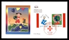 Mayfairstamps France FDC 2006 Red Cross Paintings Girl With Balloons First Day C
