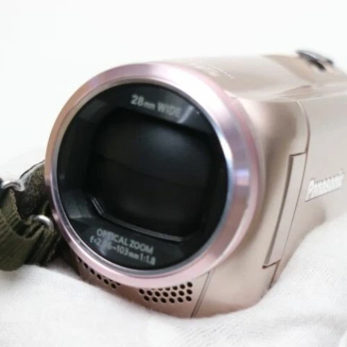 Panasonic HC-V550M Pink Gold Digital Hi-Vision Camcorder 50x Zoom 32GB w/Battery - Image 3 of 3