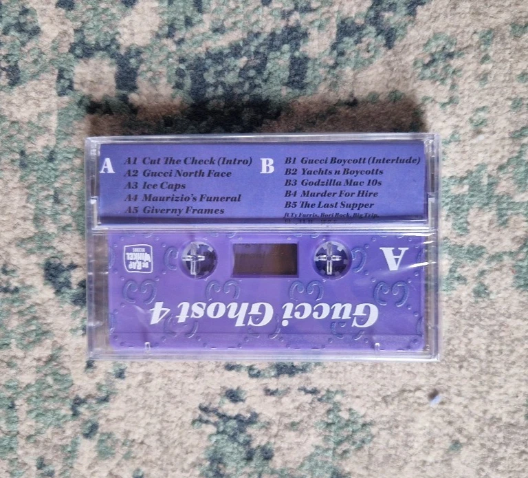 Mickey Diamond Big Ghost Ltd Gucci Ghost 4 Cassette Tape MINT Griselda Umbrella - Image 2 of 4