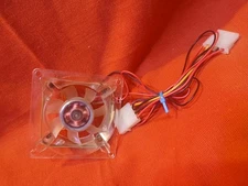 DC Fan 3"x3" 12 Volt 0.14 A Clear  D60SM-12