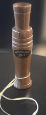 Vintage P.S. OLT #66 Duck Call Wood Pekin, Illinois