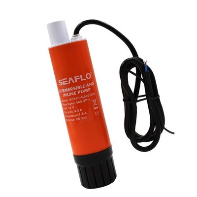 Tauch-/Inline-Wasser-/-Förderpumpe   12 V, 500 GPH Für Boot/Wohnmobil