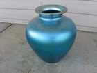 Scarce Large Size Steuben Aurene Art Glass Vase 2683 10 1/2" As Is Repaired