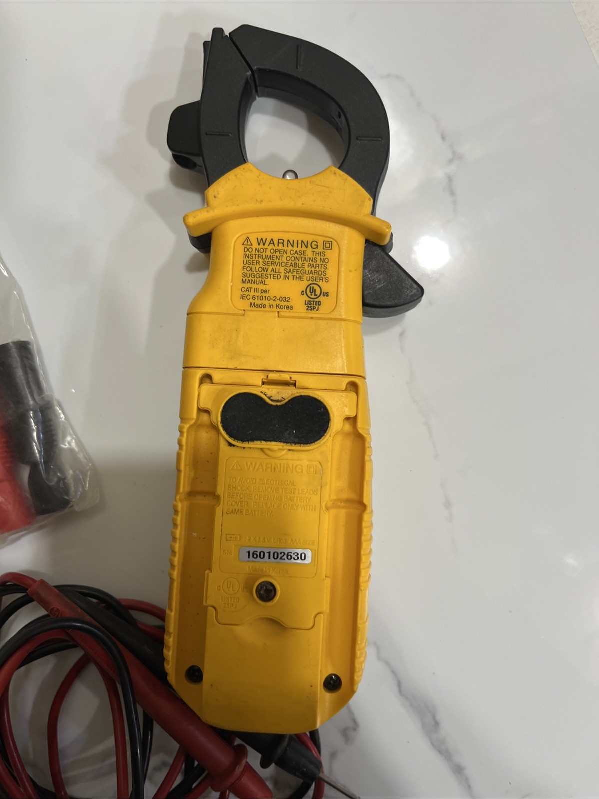 UEi DL369 Digital Clamp-On Meter