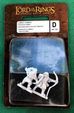 Games Workshop LOTR  06-38 Dwarf Bowmen - 2 metal figures only