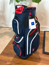 NEW! ~ Mizuno Golf 2025 BR-D4C Cart Bag ~ 14-Way Top ~ Classic Mizuno Blue