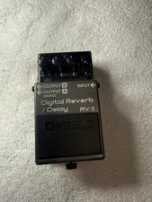 BOSS RV-3 Digital Reverb Delay Guitar Effects Pedal