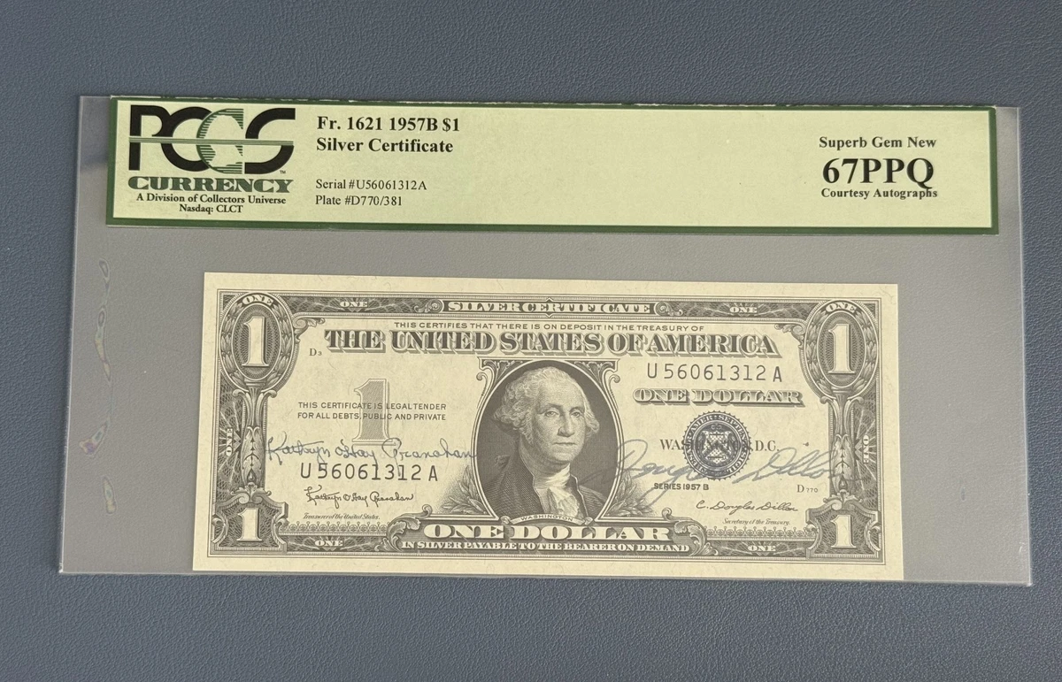 25+ $1 Grade 67 US Small Silver Certificates for sale | Updated