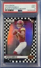 2024 PANINI PRIZM BLACK & WHITE CHECKER ROOKIE JAYDEN DANIELS RC #347 PSA 9 MINT