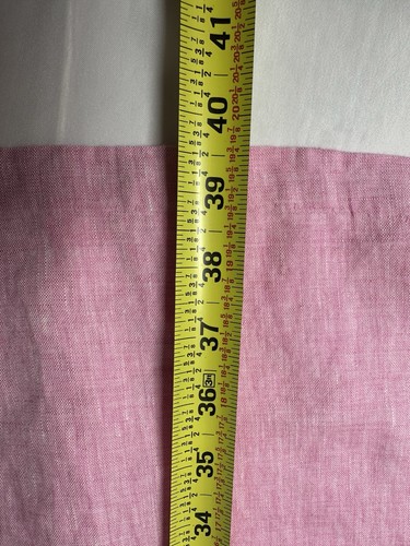 J. McLaughlin 100% Linen Pink 3/4 sleeve Button Up Shirt Dress Size M NWOT - Picture 16 of 17