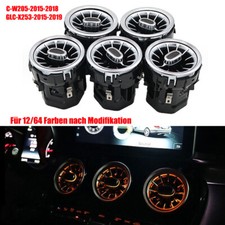 64 Farben Air Vent LED Umgebungslicht für Mercedes Benz GLC X253 C W205 64 Farben Air Vent LED Umgebungslicht für Mercedes Benz GLC X253 C W205