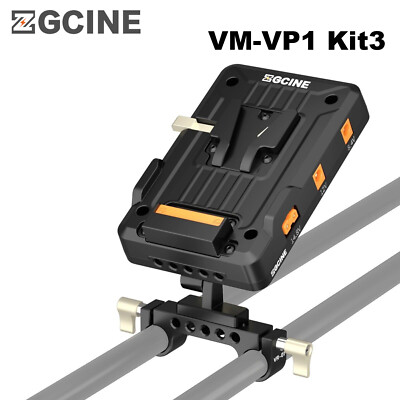 ZGCINE VM-VP1 Kit3 V-Mount Battery Plate Support USB-C PD/DC/D-TAP/USB-A Output