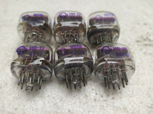 IV-19 6x Rare Numitron Tube Clock IV-13 VFD Nixie Clock USSR NOS tube - Picture 3 of 7