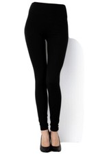 New Black Yoga Peachskin Leggings Full Length PS 12-20