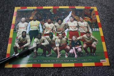 FOOTBALL carte entraineur JOEL MULLER équipe RC LENS
