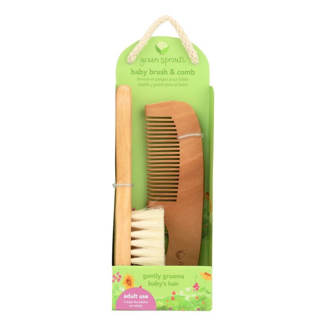 Green Sprouts Comb And Brush Set 2 Piece For Sale Online Ebay