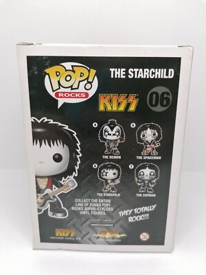 【希少品】 Funko POP! THE STARCHILD 06 KISS Amazon.com: Funko Pop! Rocks: Kiss- Starchild : Funko: Toys