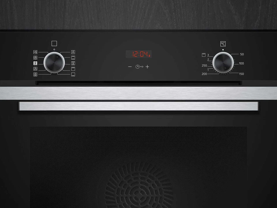 Siemens HR214ABS0 Backofen mit Dampfunterstützung Edelstahl 60cm - Bild 2 von 4