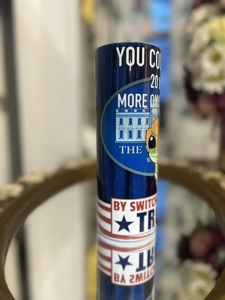 tumbler 20 oz trump gecko