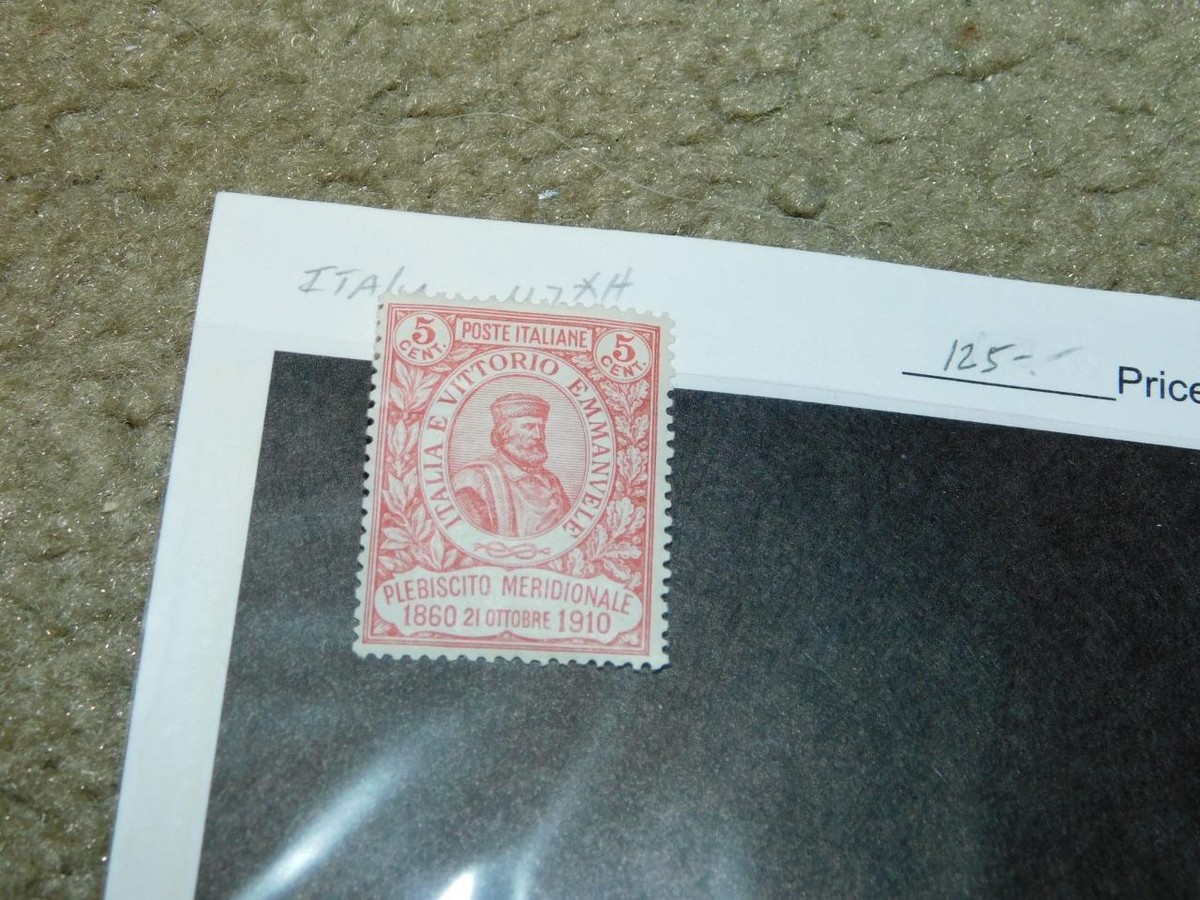 ITALY, SCOTT# 117, MINT HINGED | eBay