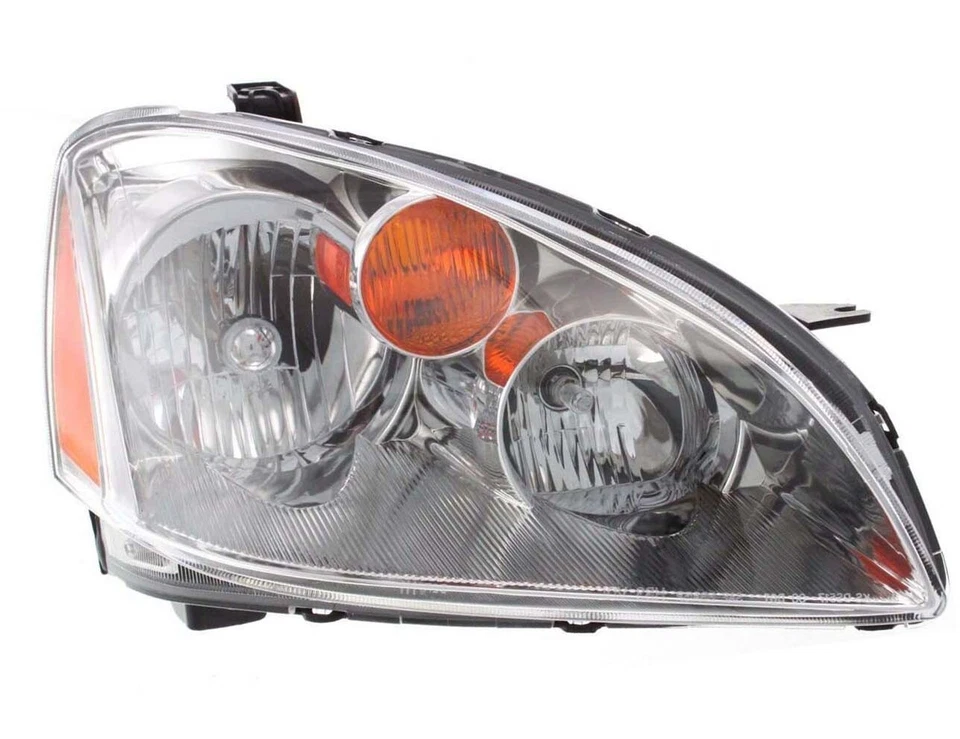 Headlights For Nissan Altima 2002 2003 2004 Halogen Chrome Left Right Pair Foto 2 de 4