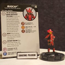 MADCAP - 004b - Common Deadpool  X-Force Heroclix Set 4b VARIANT