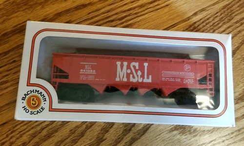 BACHMANN HO SCALE 42' OPEN QUAD OFFSET HOPPER Minneapolis & St. Louis MSL ~ MIB - Bild 4 von 6