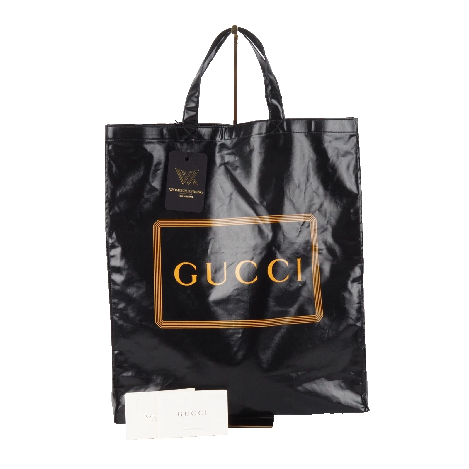 Sac cabas shopping GUCCI Montecarlo Crystal Logo Print OP :