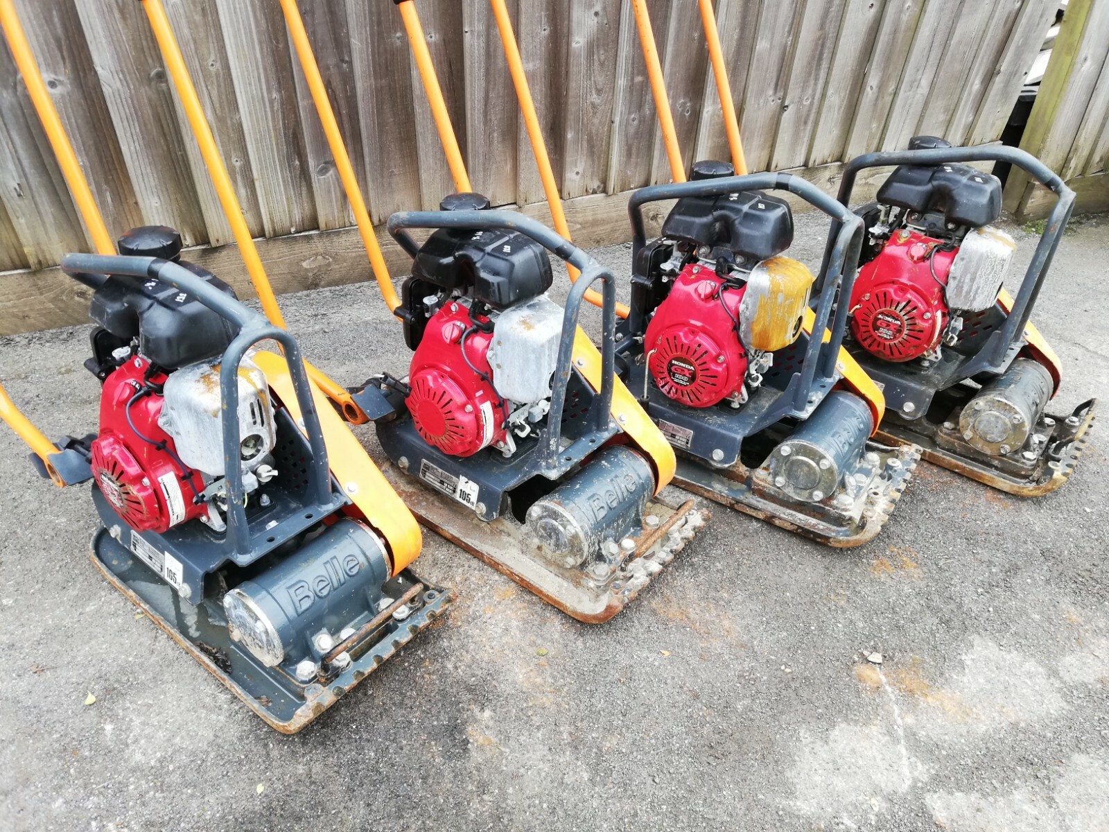 Plate Compactors, Belle PCLX320, PCX13/40, Honda Petrol Engine, 1216