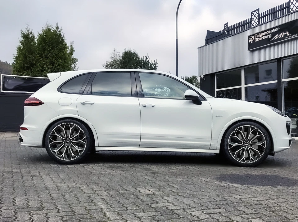 22 Zoll Winterräder Porsche Cayenne 9PA 92A 265/35 R22 M+S Hankook + RDK FI23 - Bild 2 von 4