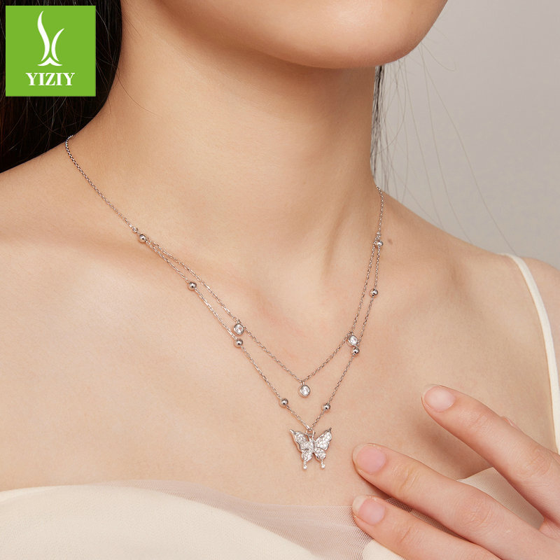 [TATIANA] 925silver☆Brilliant Pastel Mix Necklace 全2色 PDTJMTG 925 Sterling Silver Byzantine Chain 2.5MM Byzantine
