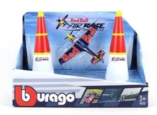 Red Bull Air Race Pylons Airplane Model Diecast set 1/100 Scale Bburago 