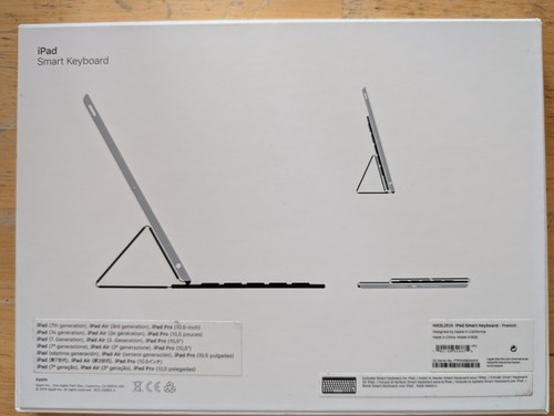 Apple iPad Smart Keyboard - French MX3L2F/A dans un état neuf - Photo 3/7