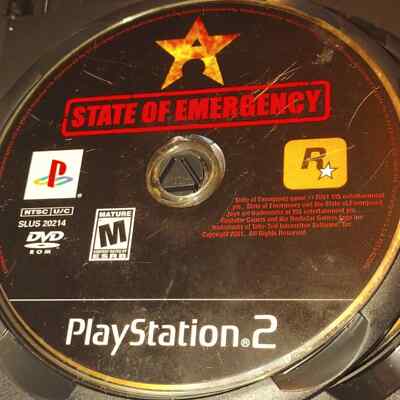 PlayStation 2~State of Emergency | eBay
