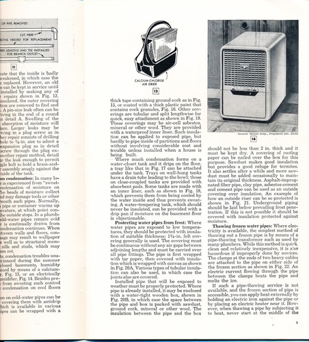 Folleto de bricolaje 1954 de Popular Mechanics #7 - reparaciones de plomería hechas simples - Imagen 4 de 8