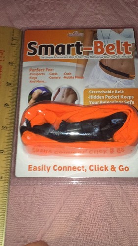 NIP ORANGE SMART-BELT WAIST POUCH FOR SPORTS SHOPPING BEACH TRAVEL BIKING - Picture 3 of 7