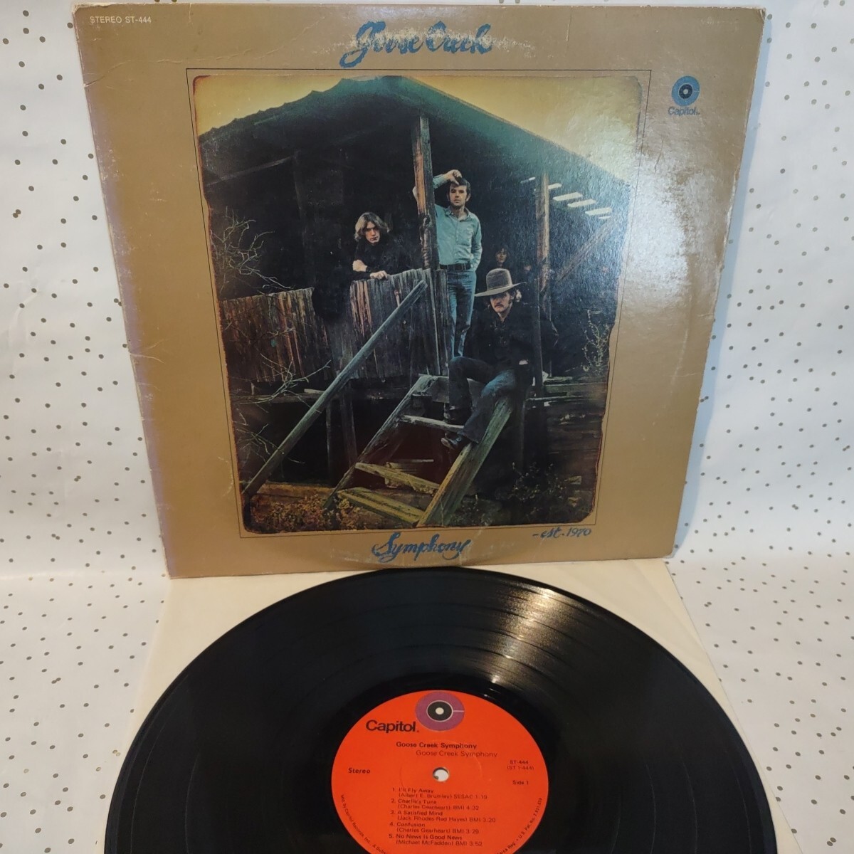 Goose Creek Symphony Self Titled 1970 Vinyl LP Debut Charlie