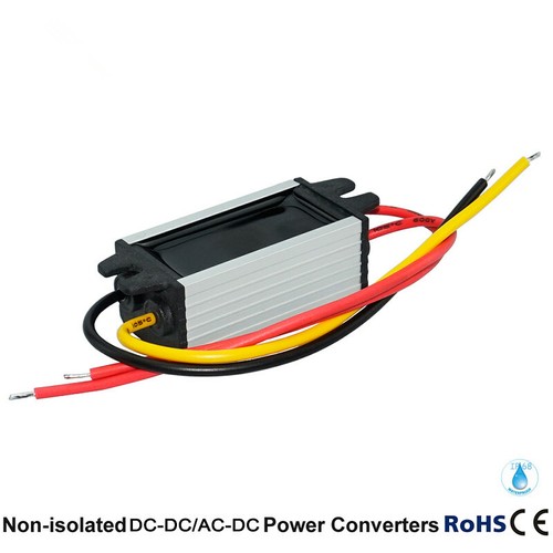 DC15-80V/AC12-56V to DC12V 3A 36W waterproof power converter step-down module - Picture 2 of 5