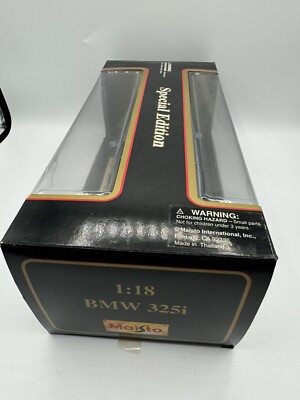 Maisto 1993 BMW 325i Convertible Special Edition Blue Black 1:18