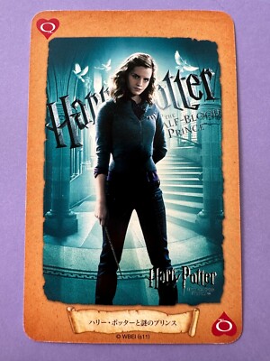 Hermione Granger Q Harry Potter Poker Card very rare Japanese JP F