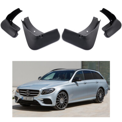 Car Mudflaps Splash Guards Mudguard Fender for Mercedes E-Class Estate AMG Line
