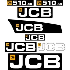 JCB 510-56 decals - Repro decal Sticker kit