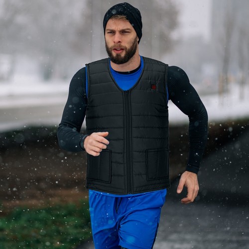 Heated Vest Warm Winter Warm Electric USB Jacket Men Women Heating Coat Thermal - Picture 13 of 23