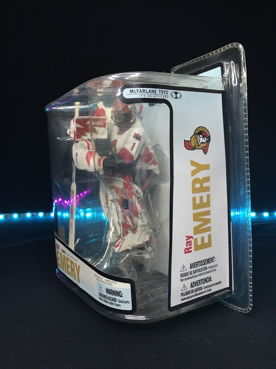 2008 McFARLANE Toys NHL SERIES 18 RAY EMERY GOALIE OTTAWA