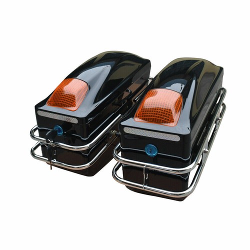 PJ0015 Motorcycle Cruiser Hard Trunk 