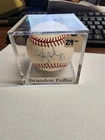 AUTOGRAPHED BASEBALL BRANDON PUFFER SAN DIEGO PADRES