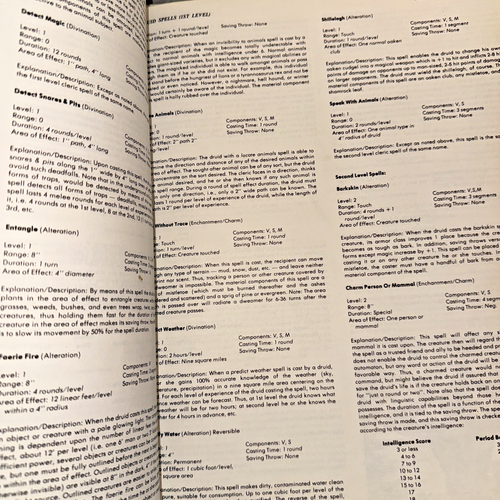 Advanced D&D Players Handbook 6th Printing TSR Gary Gygax 1978 Dungeons Dragons - Picture 12 of 20